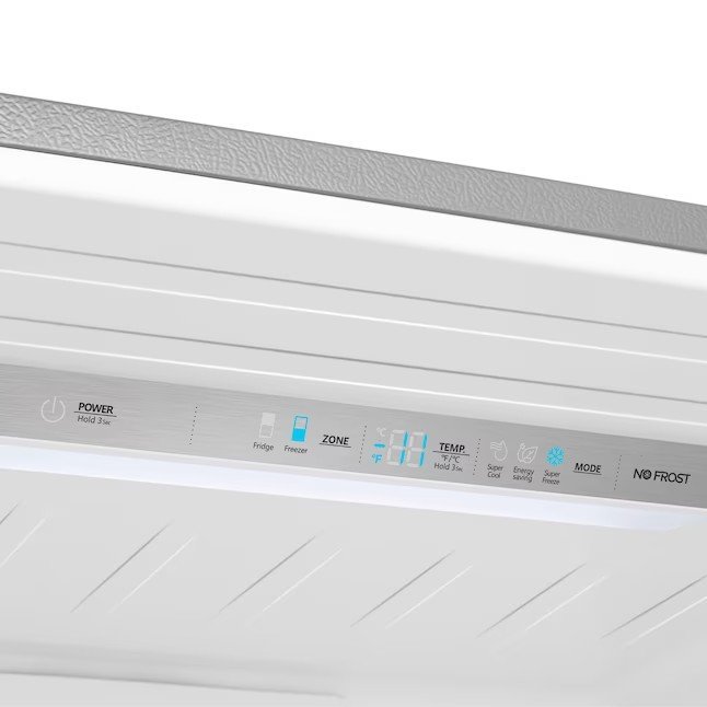 Hisense 17.2-cu ft Counter-depth Bottom-Freezer Refrigerator (Fingerprint Resistant Stainless Steel) ENERGY STAR - Image 8