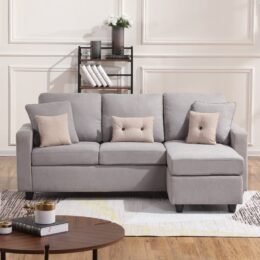 Alternative view of Campbelltown 78.5′′ Wide Reversible Sofa & Chaise With Ottoman