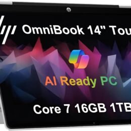 2025 HP OmniBook 5 Flip (Next Gen Envy x360) 2-in-1 Touchscreen AI PC Laptop (14" FHD+, Intel 10-Core 7 150U ( i7 1355U), 16GB DDR5 RAM, 1TB SSD) for Creator, Designer, 5MP IR Webcam, Win 11 Pro
