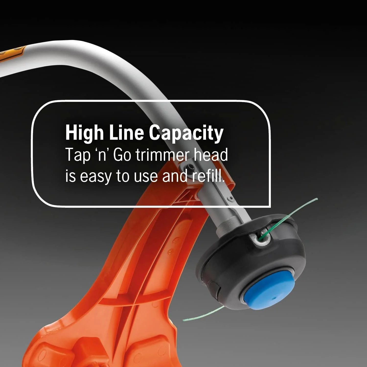 Husqvarna 122C Gas String Trimmer, 22-cc 2-Cycle, 17-inch Curved Shaft Gas String Trimmer with Tap N' Go Trimmer Head, 966712701 - Image 6