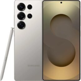 SAMSUNG Galaxy S25 Ultra, 256GB Smartphone, Unlocked Android, AI Night Mode Camera, Snapdragon 8 Elite Fast Processor, 5000mAh Battery, Built-in S Pen, 2025, US 1 Yr Warranty, Titanium Gray