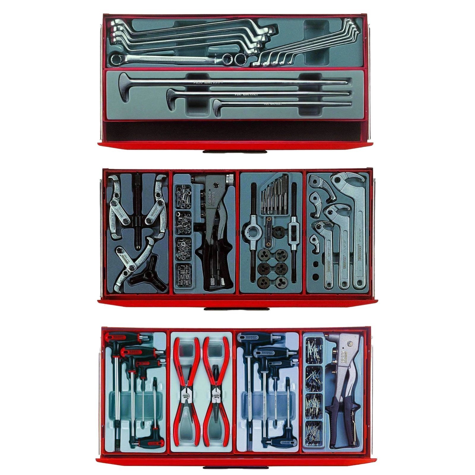 Teng Tools 715-piece Mega Master Hybrid Hand Tool Set - TCMM715N - Image 5