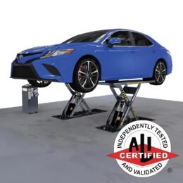 Alternative view of BendPak MDS-6LPF - 6,000lb Weight Capacity Flush Mount - Open Center Mid Rise Car/Vehicle/Automobile Lift Home/Shop/Garage/Mechanic