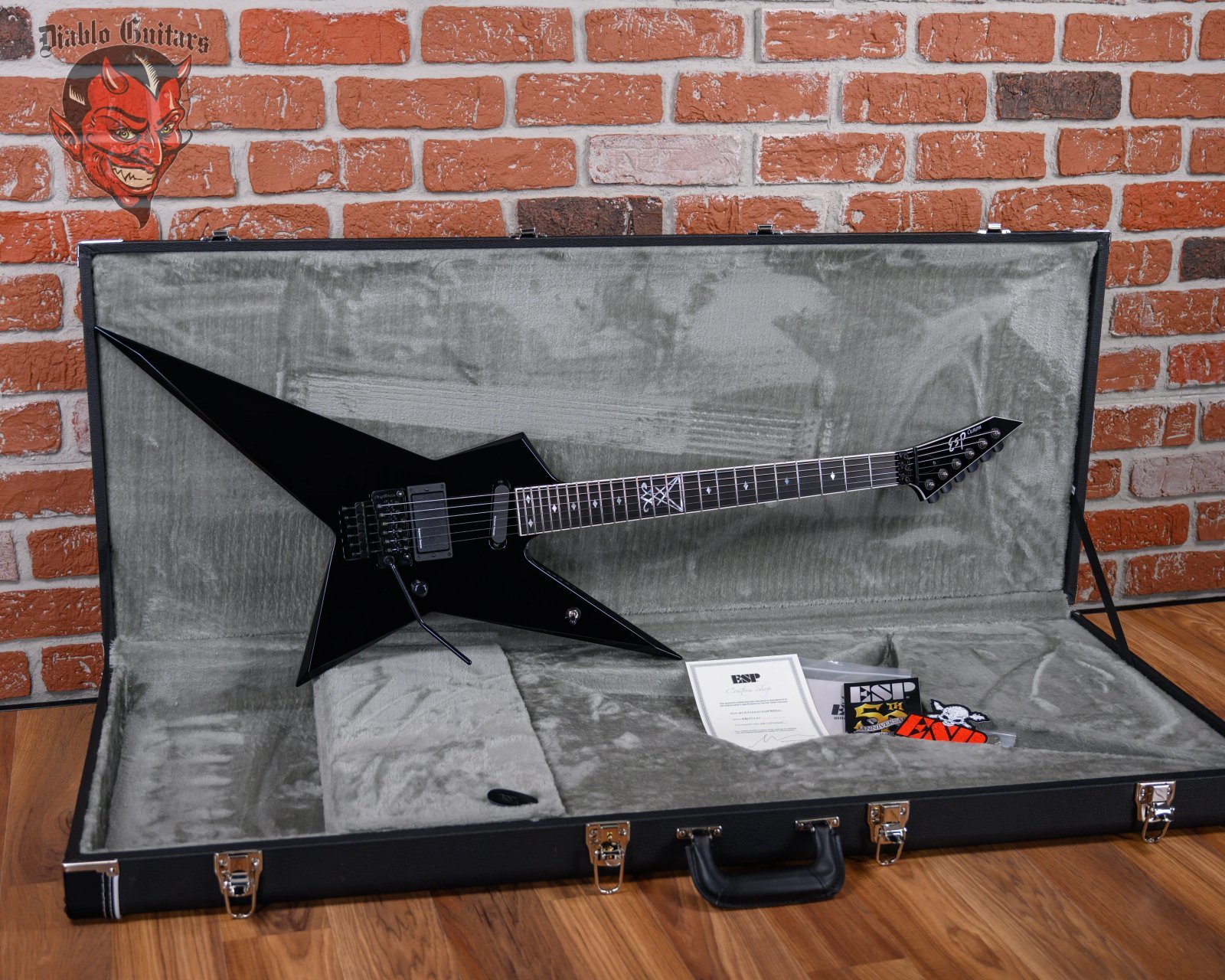 ESP Custom Shop Sammy Duet Signature RS FR Black 2025 w/OHSC - Image 2