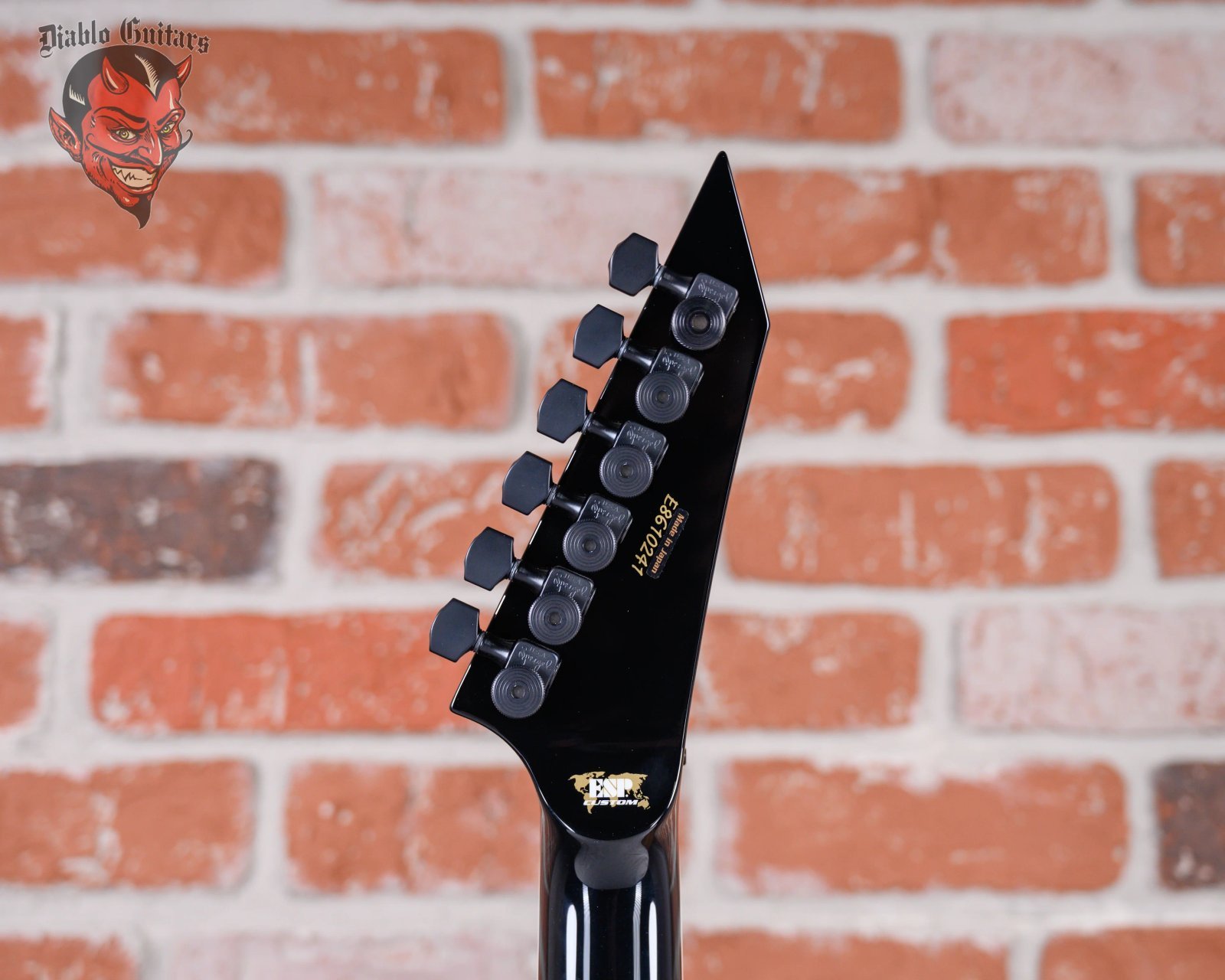 ESP Custom Shop Sammy Duet Signature RS FR Black 2025 w/OHSC - Image 10