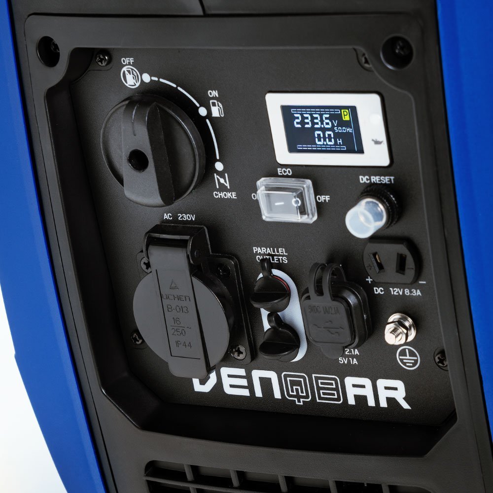 BUNDLE: 2 X 2.1 KW INVERTER GENERATOR DQ-2100 + CABLE FOR PARALLEL CONNECTION - Image 5