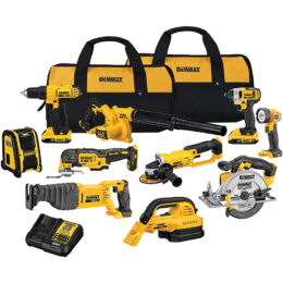 Alternative view of DEWALT 20V Max Cordless Drill Combo Kit, 10-Tool (DCK1020D2)