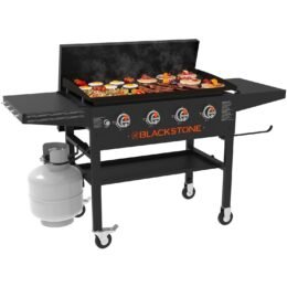Alternative view of Blackstone Original 36-Inch Griddle Cooking Station W/ Hard Cover - 1866