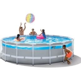 Kit piscine tubulaire clearview ø 4,88 x 1,22m et Nettoyeur