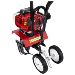 Alternative view of BU-KO 52CC Garden Tiller Petrol 3 HP 2-Stroke Lawn Ground Hoe Cultivator Motor Hoe Petrol Lightweight Compact Ground Tiller Powerful Handle with Secure Grip