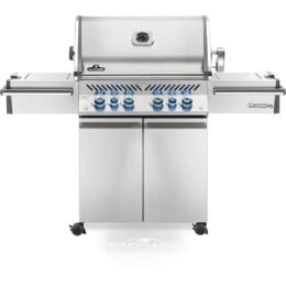 Napoleon Prestige PRO 500 Propane Grill with Infrared Rear and Side Burners and Rotisserie Kit - PRO500RSIBPSS-3