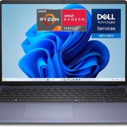 Dell 16 Laptop DC16256-16.0-inch 16:10 FHD+ 300nits Display, AMD Ryzen 7 250, AMD Radeon Graphics, 16GB Memory, 1TB SSD, Backlit English Keyboard, 1 Year Dell Care Plus Service and Accidental Damage