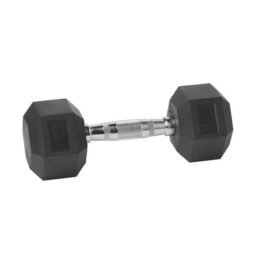 CRIVIT Hexagon-Kurzhantel, 5 kg, vielseitig einsetzbar