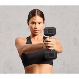 Alternative view of CRIVIT Hexagon-Kurzhantel, 5 kg, vielseitig einsetzbar