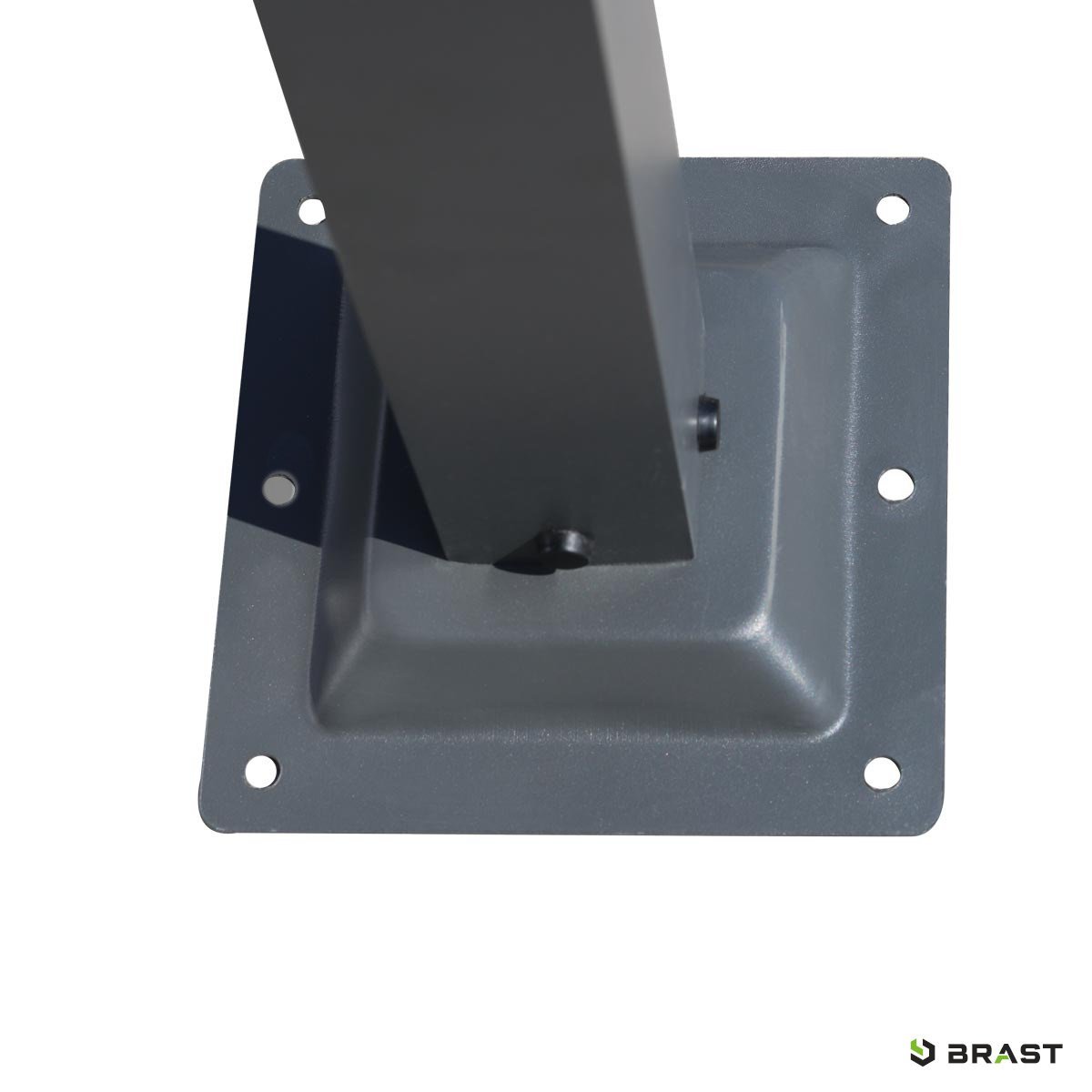 BRAST Alu Pavillon PAGODE 4x4m dunkelgrau mit Moskitonetz - Image 13