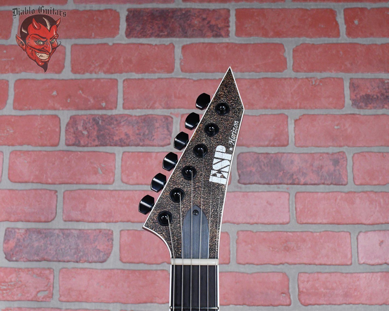 ESP Original Series Horizon II Custom Cast Metal Rusty Iron 2018 w/OHSC - Image 9