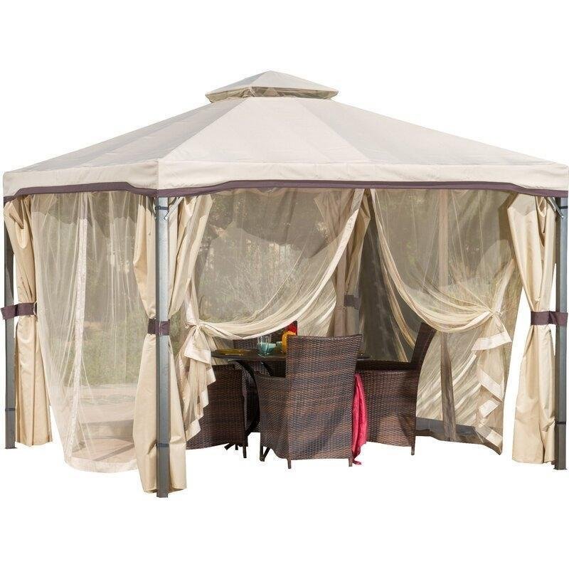 Franz 9.83 Ft. W X 9.83 Ft. D Metal Patio Gazebo - Image 12