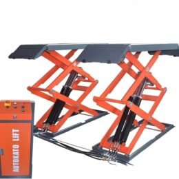 KT-X95 Full Rise Scissor Lift Mid Rise Lift Auto Car Lift Electric Lock Release 220V