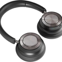 Alternative view of DALI IO-8 Over-The-Ear Wireless/Wired Hi-Fi Headphones with ANC, Bluetooth AptX & Patented SMC Driver Technology, 35 Hours Battery Life - (Iron Black)