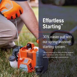 Alternative view of Husqvarna 330LK Gas String Trimmer, 28-cc 2-Cycle, 20-Inch Straight Shaft Gas Weed Eater with Rapid Replace Trimmer Head for Seamless String Reloading, 970545002