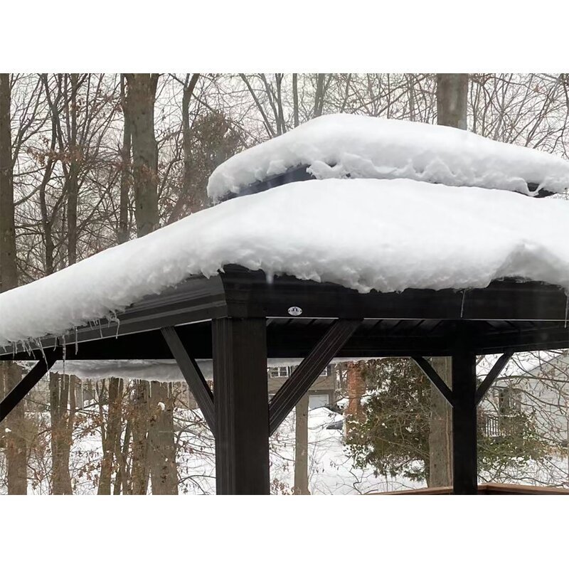 Dahlin 12 Ft. W x 10 Ft. D Aluminum Patio Gazebo - Image 6