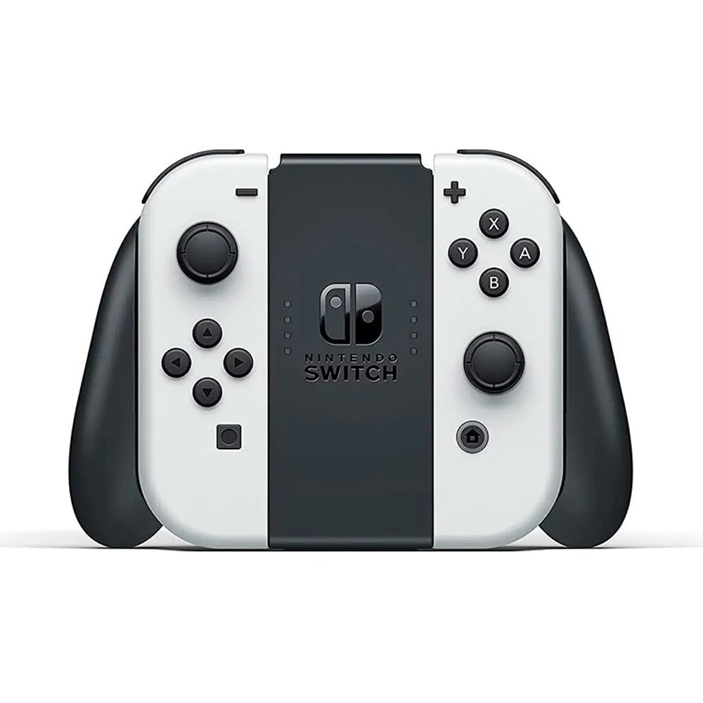 Nintendo - Geek Squad Certified Switch - OLED Model with White Joy-Con - White - Image 3