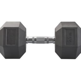 CRIVIT Hexagonhantel, 20 kg, mit gusseisernem Kern