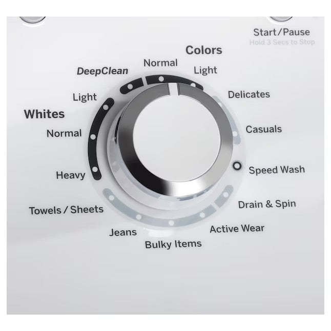 GE 4.5-cu ft High Efficiency Agitator Top-Load Washer (White) - Image 14