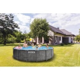Kit piscine tubulaire baltik ø 4,57 x 1,22m et Nettoyeur