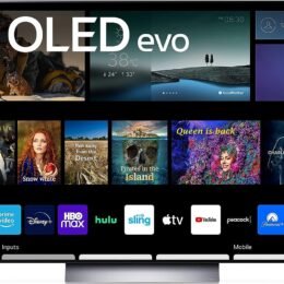 Alternative view of LG C2 Series 55-Inch Class OLED evo Smart TV OLED55C2PUA, 2022 - AI-Powered 4K TV, Alexa Built-in, Dark Silver