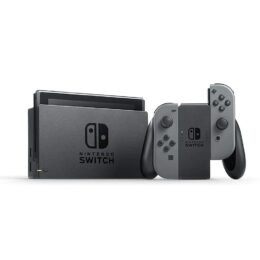 Nintendo - Geek Squad Certified Switch - Gray Joy-Con