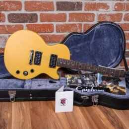 Alternative view of Epiphone Les Paul Special I TV Yellow 2012 w/Hard Shell Case