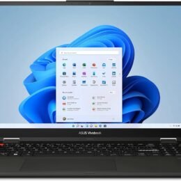 Alternative view of ASUS Vivobook 16 Flip Laptop, Copilot+ PC, 16” OLED 3K 120Hz Touch Display, Intel® Core™ Ultra 7 256V, Intel® Arc™ Graphics, 16GB Memory, 512GB SSD, Matte Gray, TP3607SA-DS74T