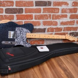 Alternative view of Fender Brad Paisley Road Worn Esquire Black Sparkle 2021 w/Fender Gigbag