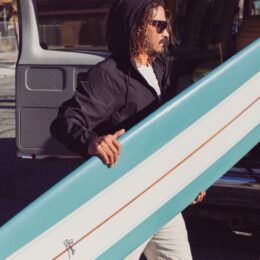 Alternative view of Sparrow Lightweight Water Resistant Windbreaker