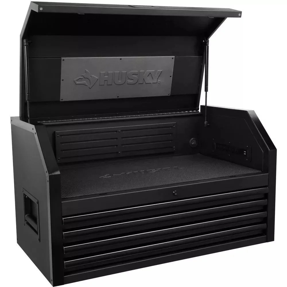INDUSTRIAL 41 IN. W X 21.5 IN. D 4-DRAWER TOP TOOL CHEST IN MATTE BLACK - Image 6