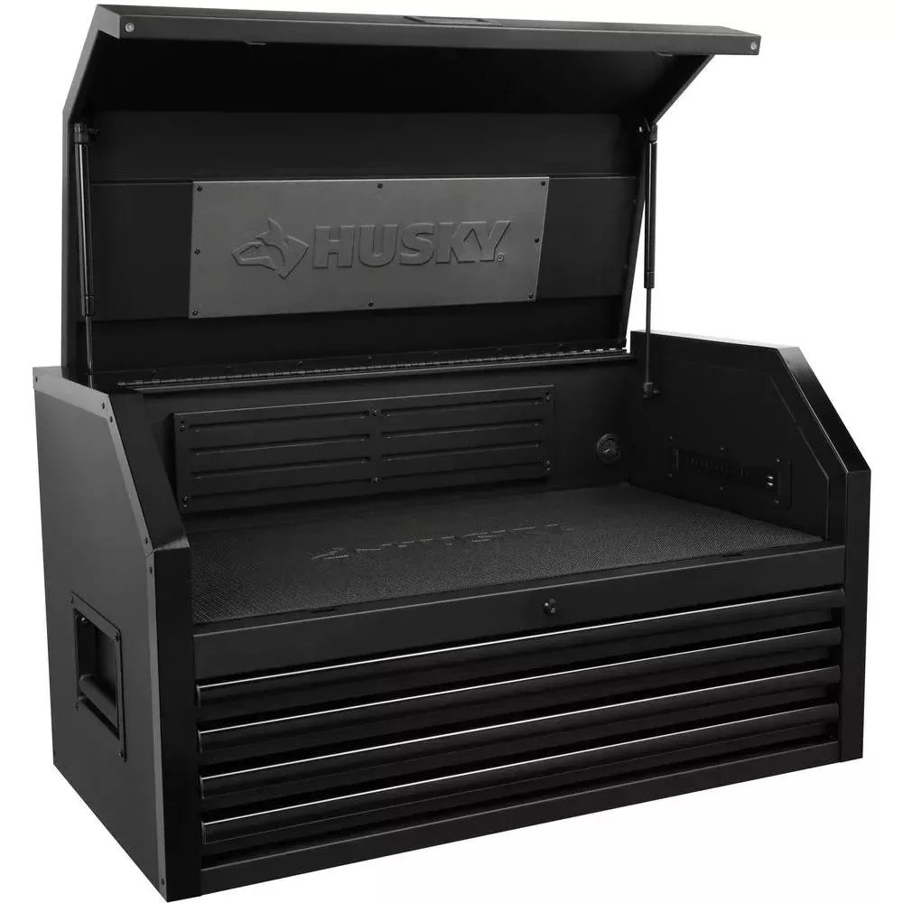 INDUSTRIAL 41 IN. W X 21.5 IN. D 4-DRAWER TOP TOOL CHEST IN MATTE BLACK - Image 8