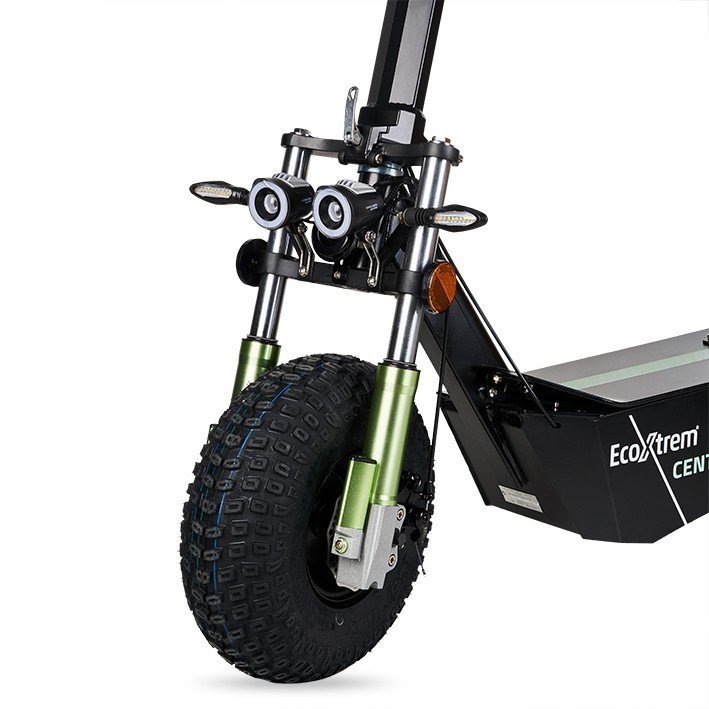 PATINETE ELÉCTRICO CENTAURO MATRICULABLE CON ASIENTO Y PANTALLA LCD XXL VERDE - Image 4