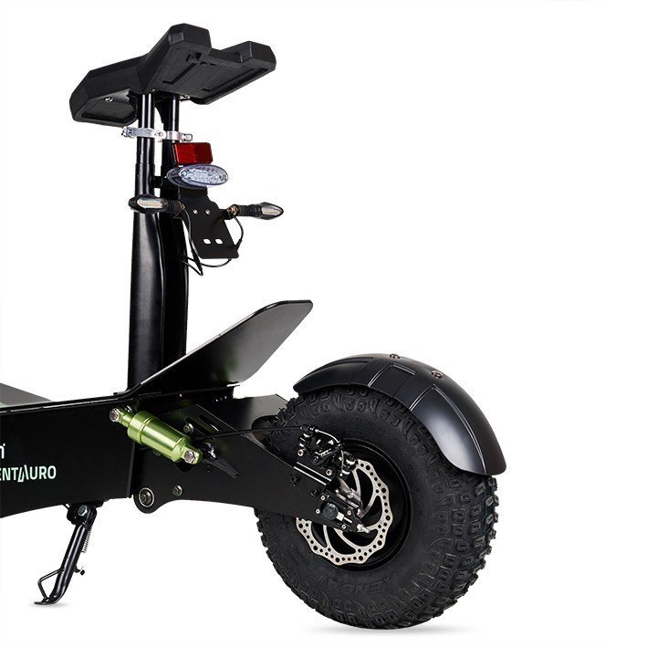 PATINETE ELÉCTRICO CENTAURO MATRICULABLE CON ASIENTO Y PANTALLA LCD XXL VERDE - Image 6