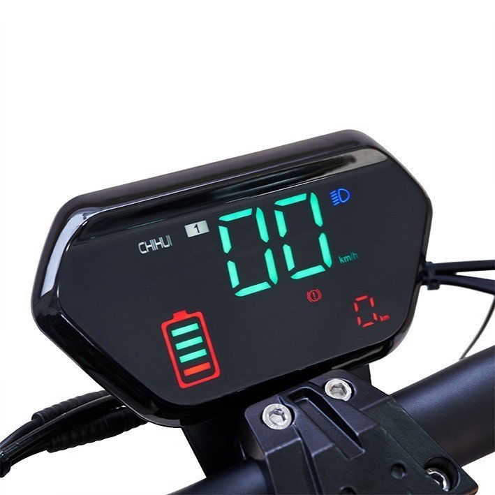 PATINETE ELÉCTRICO CENTAURO MATRICULABLE CON ASIENTO Y PANTALLA LCD XXL VERDE - Image 7