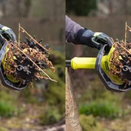 Alternative view of RYOBI - 18V ONE+ Hoeing Machine - Working Width/Depth 20/10 cm - 4 Cutters - 3 Rotation Speeds - Telescopic Tube - Sold without Battery or Charger - RY18CVA-0