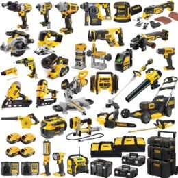 Kit di utensili elettrici DeWALT DEWKIT30A 4 batterie al litio da 18 V x 5 Ah, 34 pezzi