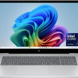 HP OmniBook 7 17.3 inch Next Gen AI PC, FHD Touchscreen Display, Intel Core Ultra 7 256V, 16 GB RAM, 1 TB SSD, Intel Arc 140V GPU, Windows 11 Home, Copilot+ PC, Glacier Silver, 17-dc0000nr