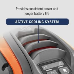 Alternative view of Husqvarna Power Axe 225i Battery Operated Chainsaw, 14-Inch Electric Chainsaw with 4 Ah Battery and Charger Included, 970547511