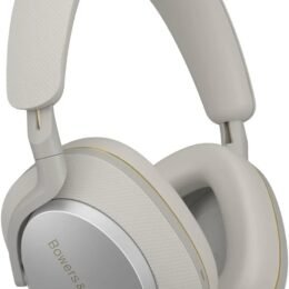 Bowers & Wilkins Px7 S2e Over-Ear Headphones - Enhanced Noise Cancellation & Transparency Mode, Crystal-Clear Calls, Bluetooth, 30-Hour Playback, Cloud Grey