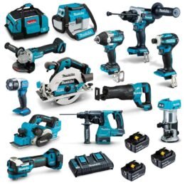 Alternative view of MAKITA 18V Brushless 12 Piece 3 x 5.0Ah Combo Kit DLX1202TX1