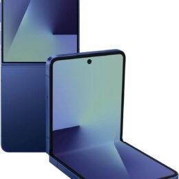 Samsung Galaxy Z Flip7 Cell Phone, 512GB AI Smartphone, Unlocked Android, Long Battery Life, 2025, US 1 Yr Manufacturer Warranty, Blue Shadow
