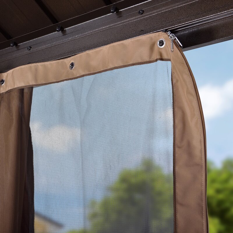 12 Ft. W x 14 Ft. D Metal Gazebo - Image 5