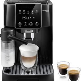 Alternative view of De'Longhi Magnifica Start Automatic Espresso Machine with Auto Milk Frother & Built in Grinder - 5 One-Touch Recipes, Easy-to-Clean, Home Barista Coffee Maker for Lattes, Cappuccino, Iced Coffee