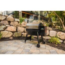 Alternative view of Pro 780 Wifi Pellet Grill and Smoker in Bronze